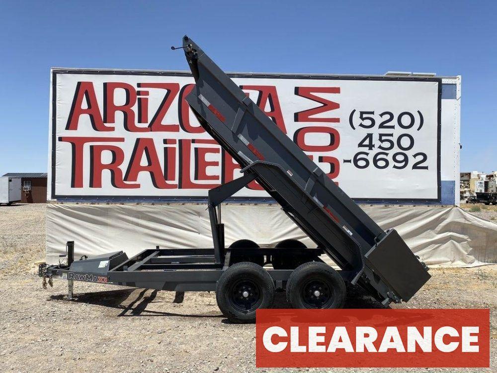 12' MDX Dump Trailer - Bumper Pull Dump/Dump Trailers - Stryker Dealership Group