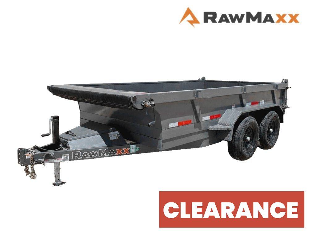 12' MDX Dump Trailer - Bumper Pull Dump/Dump Trailers - Stryker Dealership Group