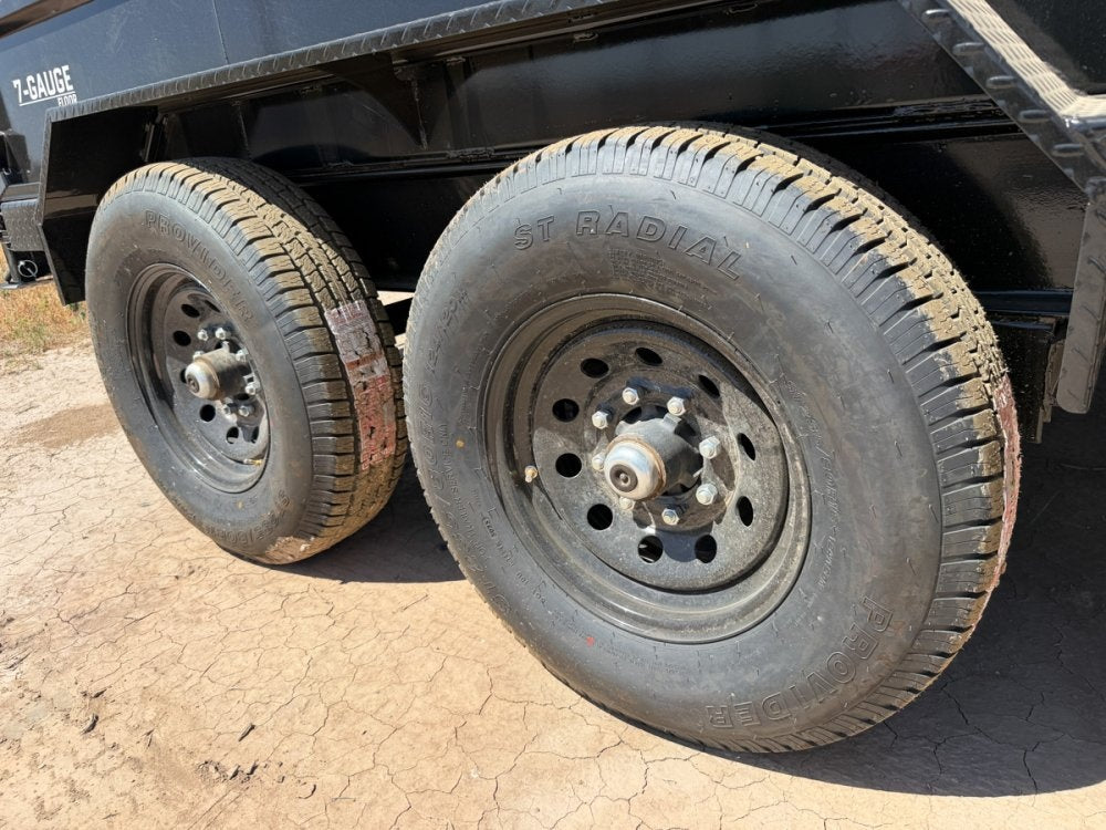 12' Stryker SDT Dump Trailer 36" Side Walls - (2) 7k Axles - Bumper Pull Dump - Dump Trailers - Stryker Dealership Group