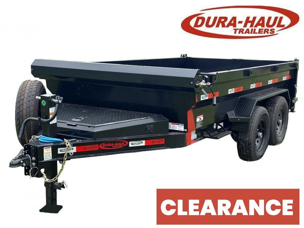 12' x 6' Dump Trailer DRM 24" Side Walls (2) 7K Axles Scissor Lift - Bumper Pull Dump/Dump Trailers - Stryker Dealership Group