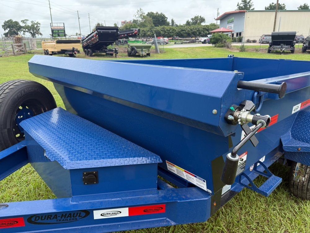 12' x 6' Dump Trailer DRM 24" Side Walls (2) 7K Axles Scissor Lift - Bumper Pull Dump - Dump Trailers - Stryker Dealership Group