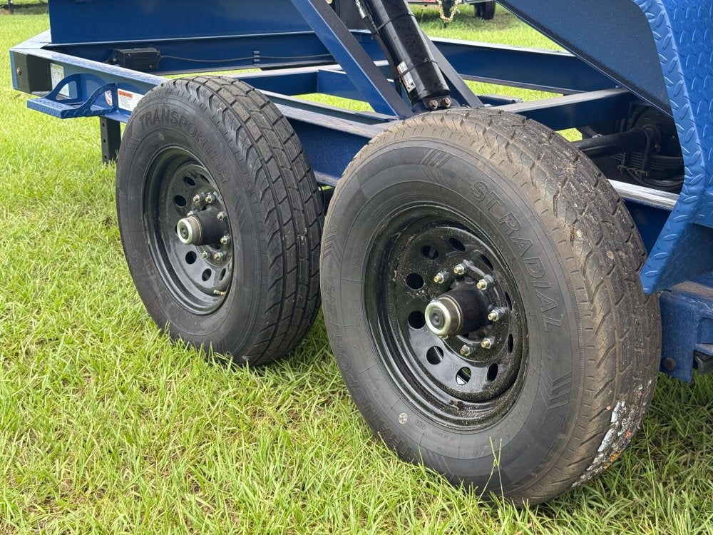 12' x 6' Dump Trailer DRM 24" Side Walls (2) 7K Axles Scissor Lift - Bumper Pull Dump - Dump Trailers - Stryker Dealership Group