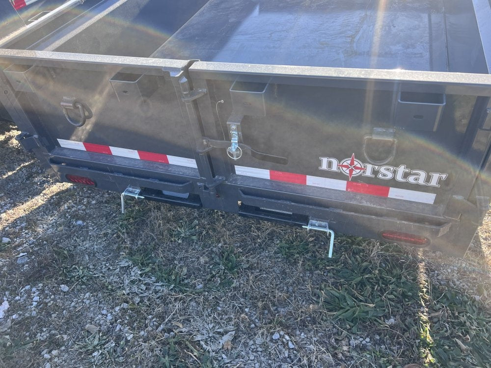 12' x 72" Norstar DCB Bumper Pull Dump Trailer 20" Side Walls - (2) 5,200 lb Axles - Dump Trailers - Dump Trailers - Stryker Dealership Group