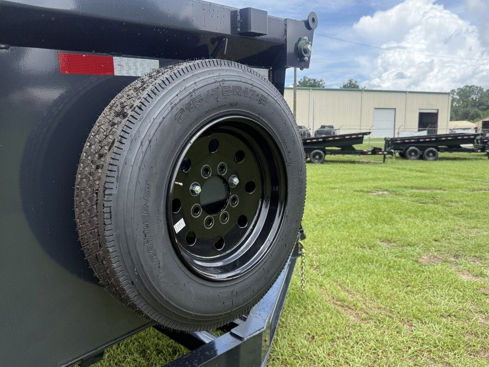 14' Hillcrest Bumper Pull Dump Trailer Telescopic 40" Side Walls - (2) 8K Axles 000122