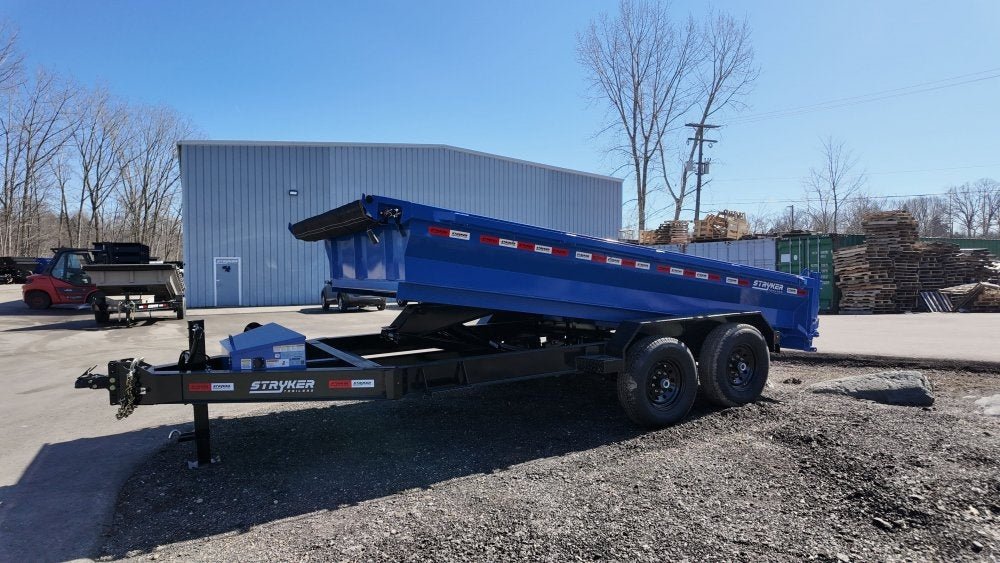 14' EDT Dump Trailer 20" Side Walls 2188 - Stryker Dealership Group