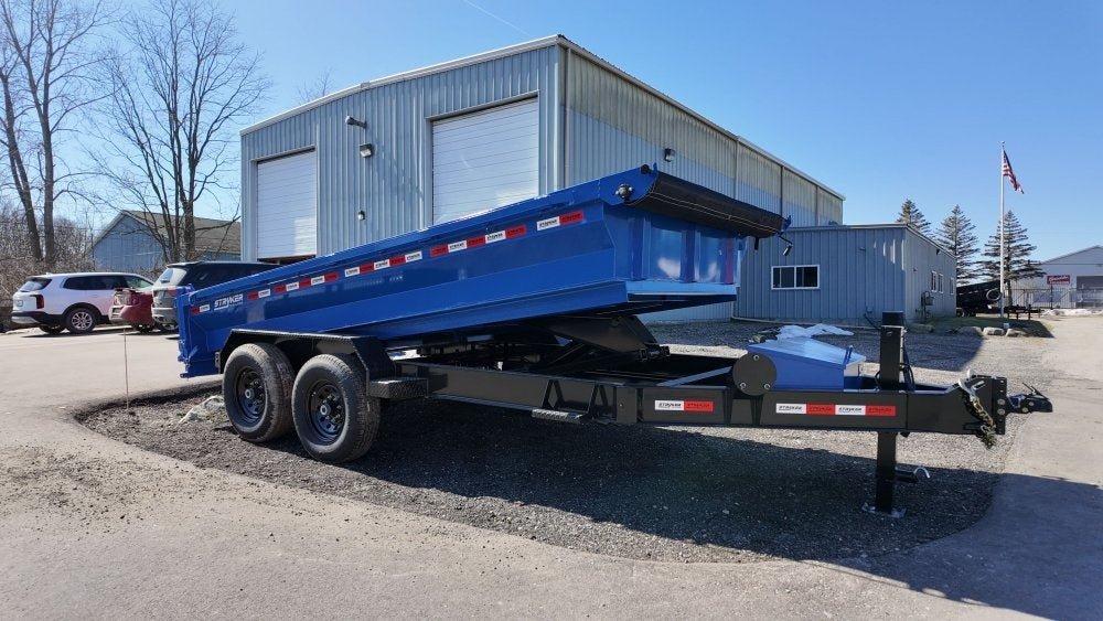 14' EDT Dump Trailer 20" Side Walls 2188 - Stryker Dealership Group