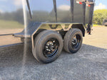 14' Hillcrest Gooseneck Dump Trailer Telescopic 40" Side Walls - (2) 7K Axles 004439 - Stryker Dealership Group