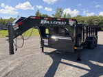 14' Hillcrest Gooseneck Dump Trailer Telescopic 40" Side Walls - (2) 8K Axles 002134 - Stryker Dealership Group