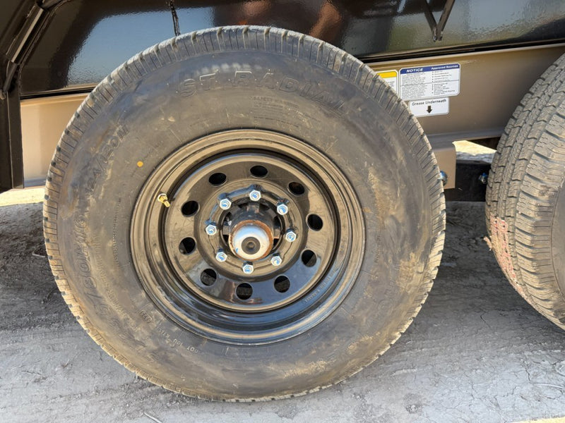 14' Horizon HZ7 Bumper Pull Dump Trailer 24" Side Walls - (2) 7K Axles 017845 - Stryker Dealership Group