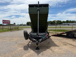 14' Horizon LZ7 Bumper Pull Dump Trailer 42" Side Walls Telescopic Lift Hydraulic Jacks - (2) 7k Axl 014677 - Stryker Dealership Group