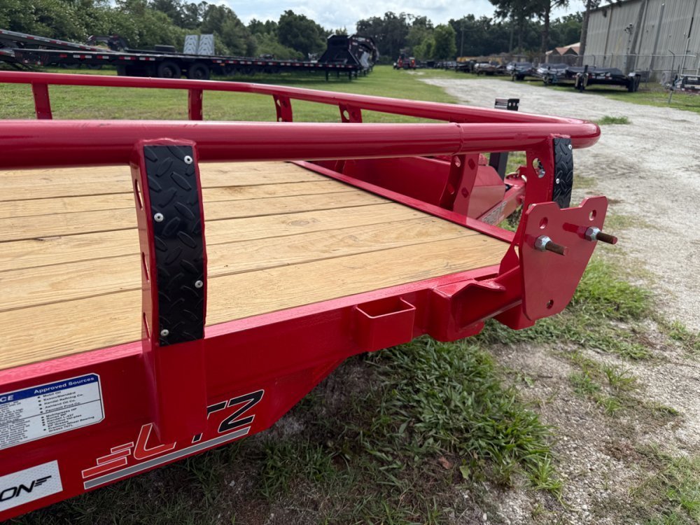 14' Horizon UTZ Bumper Pull Utility Trailer - (2) 3.5K Axles 017736 - Stryker Dealership Group