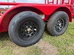 14' Horizon UTZ Bumper Pull Utility Trailer - (2) 3.5K Axles 017736 - Stryker Dealership Group