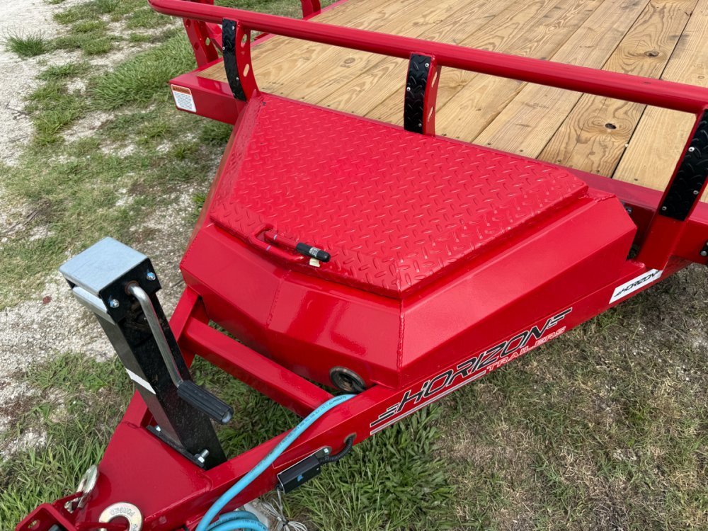 14' Horizon UTZ Bumper Pull Utility Trailer - (2) 3.5K Axles 017736 - Stryker Dealership Group