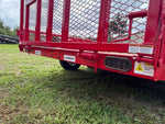 14' Horizon UTZ Bumper Pull Utility Trailer - (2) 3.5K Axles 017736 - Stryker Dealership Group