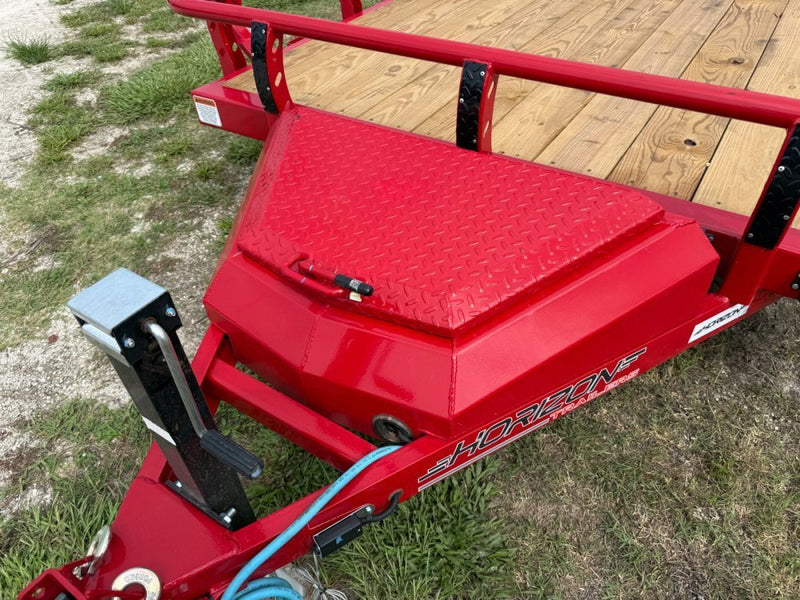 14' Horizon UTZ Bumper Pull Utility Trailer - (2) 3.5K Axles 017737 - Stryker Dealership Group