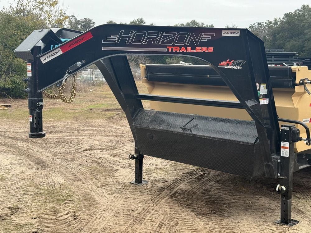 14' HZ7 GN Dump 36" Sides - 8K Axles - 620 Scissor - 14 ply Tires - 2 Speed Jack 7164 - Stryker Dealership Group