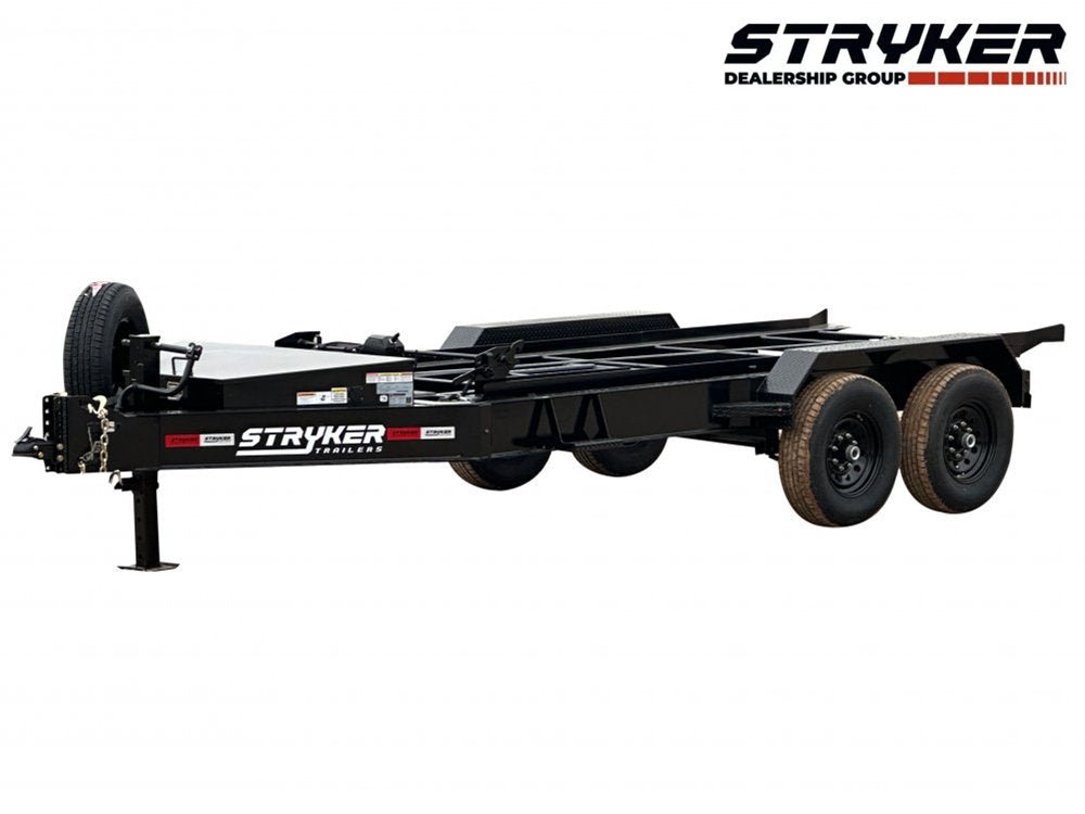 14' Stryker Bumper Pull Roll Off Base Trailer - (2) 7K Axles 3880 - Stryker Dealership Group