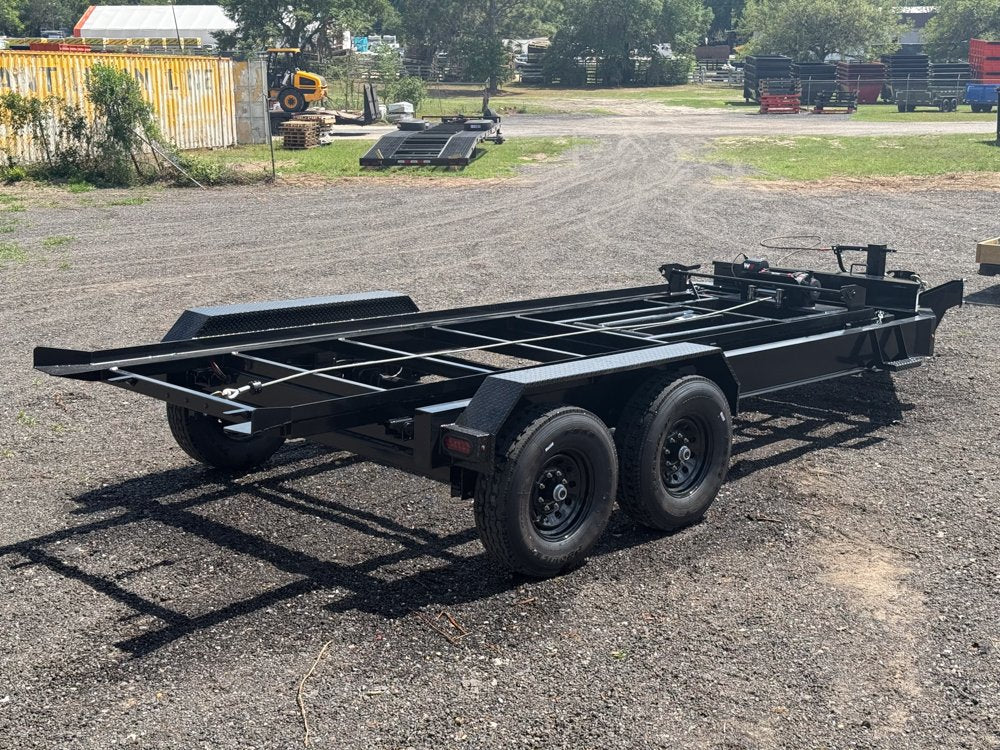 14' Stryker Bumper Pull Roll Off Base Trailer - (2) 7K Axles 3880 - Stryker Dealership Group