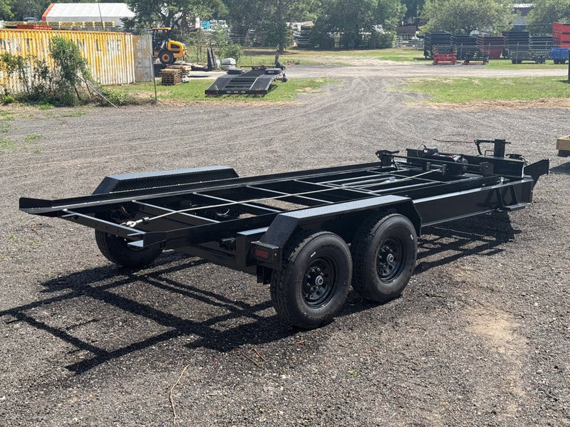 14' Stryker Bumper Pull Roll Off Base Trailer - (2) 7K Axles 3880 - Stryker Dealership Group