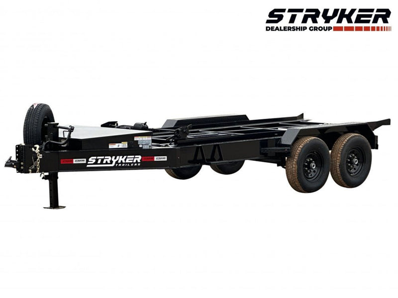 14' Stryker Bumper Pull Roll Off Base Trailer - (2) 7K Axles 803 - Stryker Dealership Group