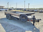 14' Stryker EDT Bumper Pull Dump Trailer 20" Side Walls - (2) 7k Axles 004053 - Stryker Dealership Group