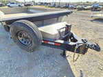 14' Stryker EDT Bumper Pull Dump Trailer 20" Side Walls - (2) 7k Axles 004053 - Stryker Dealership Group