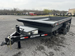14' Stryker EDT Bumper Pull Dump Trailer 20" Side Walls - (2) 7k Axles 4055 - Stryker Dealership Group