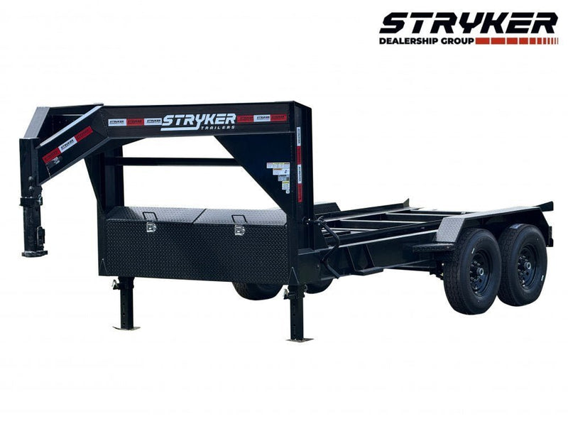 14' Stryker Gooseneck Roll Off Base Trailer - (2) 7K Axles 3957 - Stryker Dealership Group