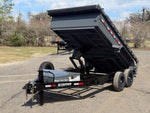 14' Stryker SDT Bumper Pull Dump Trailer 24" Side Walls - (2) 7k Axles 004265 - Stryker Dealership Group