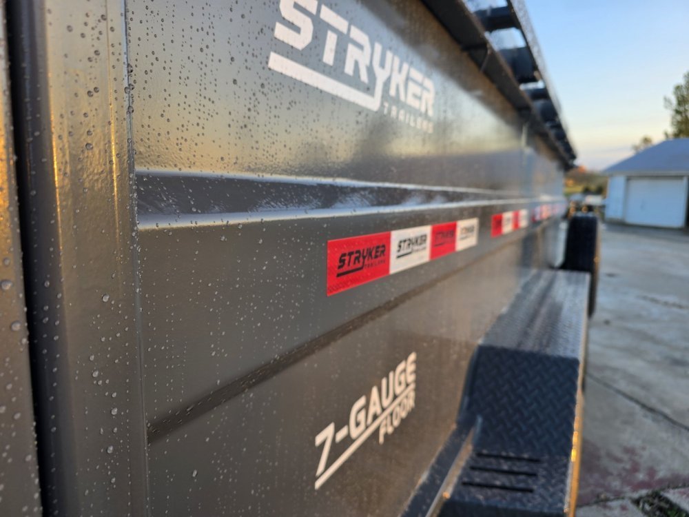 14' Stryker SDT Bumper Pull Dump Trailer 36" Side Walls - (2) 7k Axles 003762 - Stryker Dealership Group