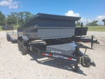 14' Stryker SDT Bumper Pull Dump Trailer 36" Side Walls - (2) 7k Axles 003762 - Stryker Dealership Group
