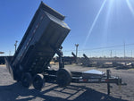 14' Stryker SDT Bumper Pull Dump Trailer 48" Side Walls - (2) 7k Axles 3928 - Stryker Dealership Group
