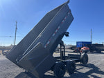 14' Stryker SDT Bumper Pull Dump Trailer 48" Side Walls - (2) 7k Axles 3928 - Stryker Dealership Group