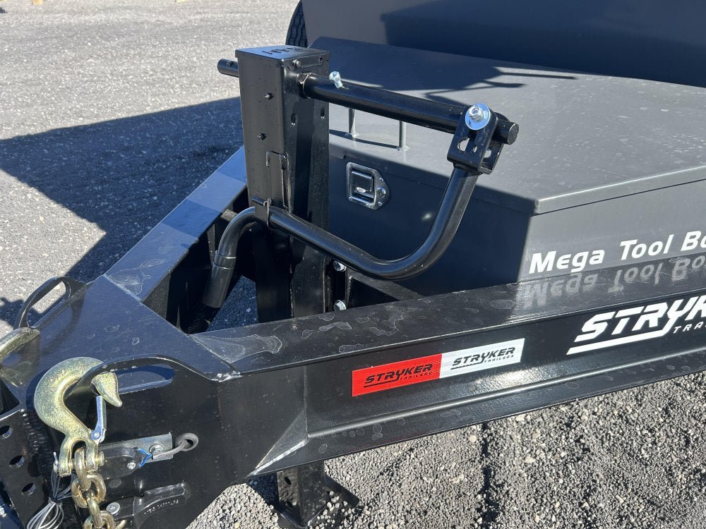 14' Stryker SDT Bumper Pull Dump Trailer 48" Side Walls - (2) 7k Axles 3928 - Stryker Dealership Group