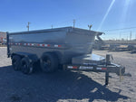 14' Stryker SDT Bumper Pull Dump Trailer 48" Side Walls - (2) 7k Axles 3928 - Stryker Dealership Group