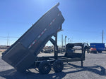 14' Stryker SDT Gooseneck Dump Trailer 48" Side Walls - (2) 7k Axles 3931 - Stryker Dealership Group