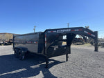 14' Stryker SDT Gooseneck Dump Trailer 48" Side Walls - (2) 7k Axles 3931 - Stryker Dealership Group