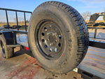 14' Utility Trailer (1) 3.5K Axle, 77" Wide 4' Gate 003765 - Stryker Dealership Group