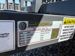 14' Utility Trailer (1) 3.5K Axle, 77" Wide 4' Gate 4159 - Stryker Dealership Group