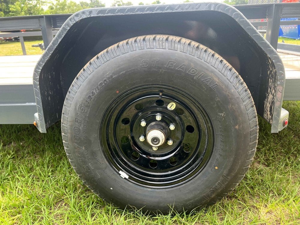 14' Utility Trailer 1 - 5k Axle 127977 - Stryker Dealership Group