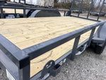 14' x 83" Iron Bull UTB Bumper Pull Utility Trailer - (2) 3,500 lb Axles 112463 - Stryker Dealership Group