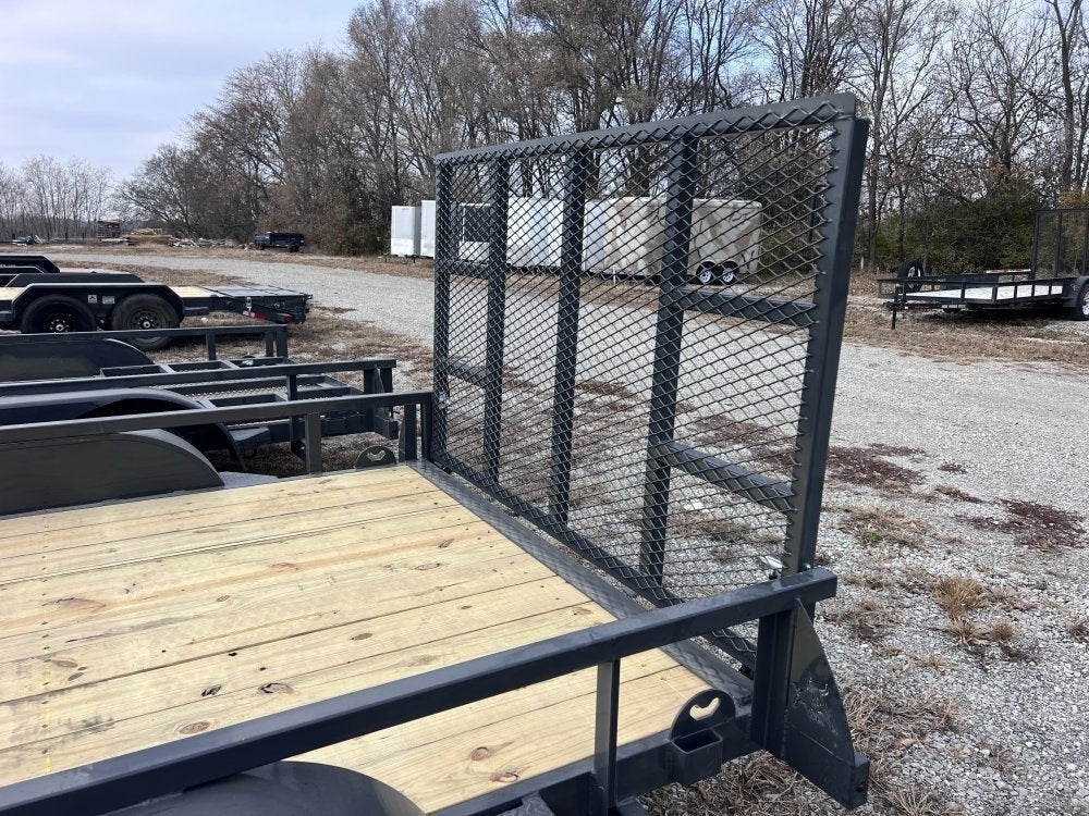 14' x 83" Iron Bull UTB Bumper Pull Utility Trailer - (2) 3,500 lb Axles 112463 - Stryker Dealership Group