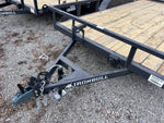 14' x 83" Iron Bull UTB Bumper Pull Utility Trailer - (2) 3,500 lb Axles 112464 - Stryker Dealership Group