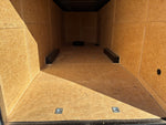 8.5 x 28 Tremor SE Flat Top Sloped V Nose Enclosed Trailer - (2) 7000 lb Axle 129562
