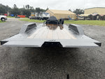 24' Horizon HET Bumper Pull Equipment Tilt Trailer Drive Over Fenders - (2) 10K Axles 019989