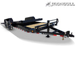 20' Iron Bull TLB Bumper Pull Equipment Tilt Trailer - (2) 7,000 lb Axles 112865