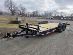 20' Iron Bull TLB Bumper Pull Equipment Tilt Trailer - (2) 7,000 lb Axles 112865