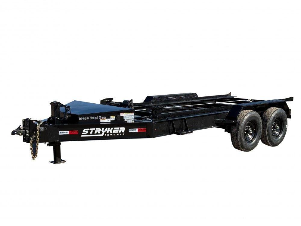 14' Bumper Pull Roll Off Base Trailer (2) 7K Axles 14 ply Tires - Roll Off Base Trailer/14' Bumper Pull - Stryker Dealership Group