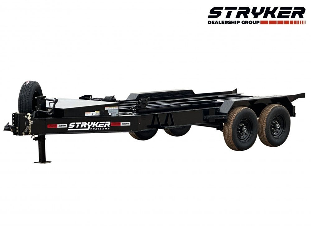 14' Bumper Pull Roll Off Base Trailer (2) 7K Axles 14 ply Tires - 14' Bumper Pull/Roll Off Base Trailer - Stryker Dealership Group
