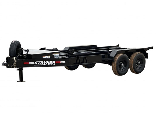 14' Bumper Pull Roll Off Base Trailer (2) 7K Axles 14 ply Tires - Roll Off Base Trailer/14' Bumper Pull - Stryker Dealership Group